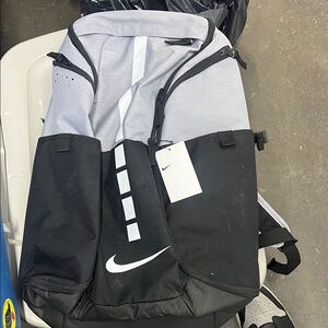 Nike Black and Light Gray Backpack